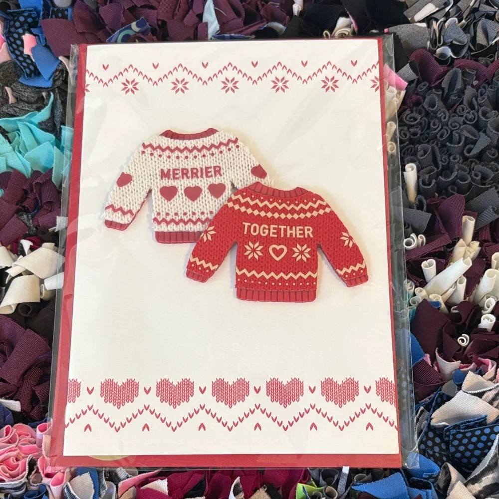 🆕Papyrus “Merrier Together” Christmas Greeting Card